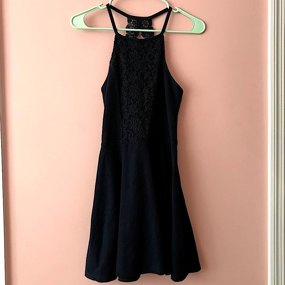 Abercrombie & Fitch Navy Blue Summer Dress